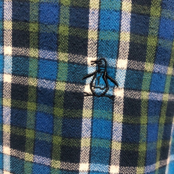Penguin lightweight flannel. Size XL slim fit - Picture 2 of 4